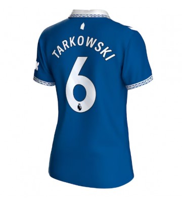 Everton James Tarkowski #6 Koszulka Podstawowych Kobiety 2023-24 Krótki Rękaw